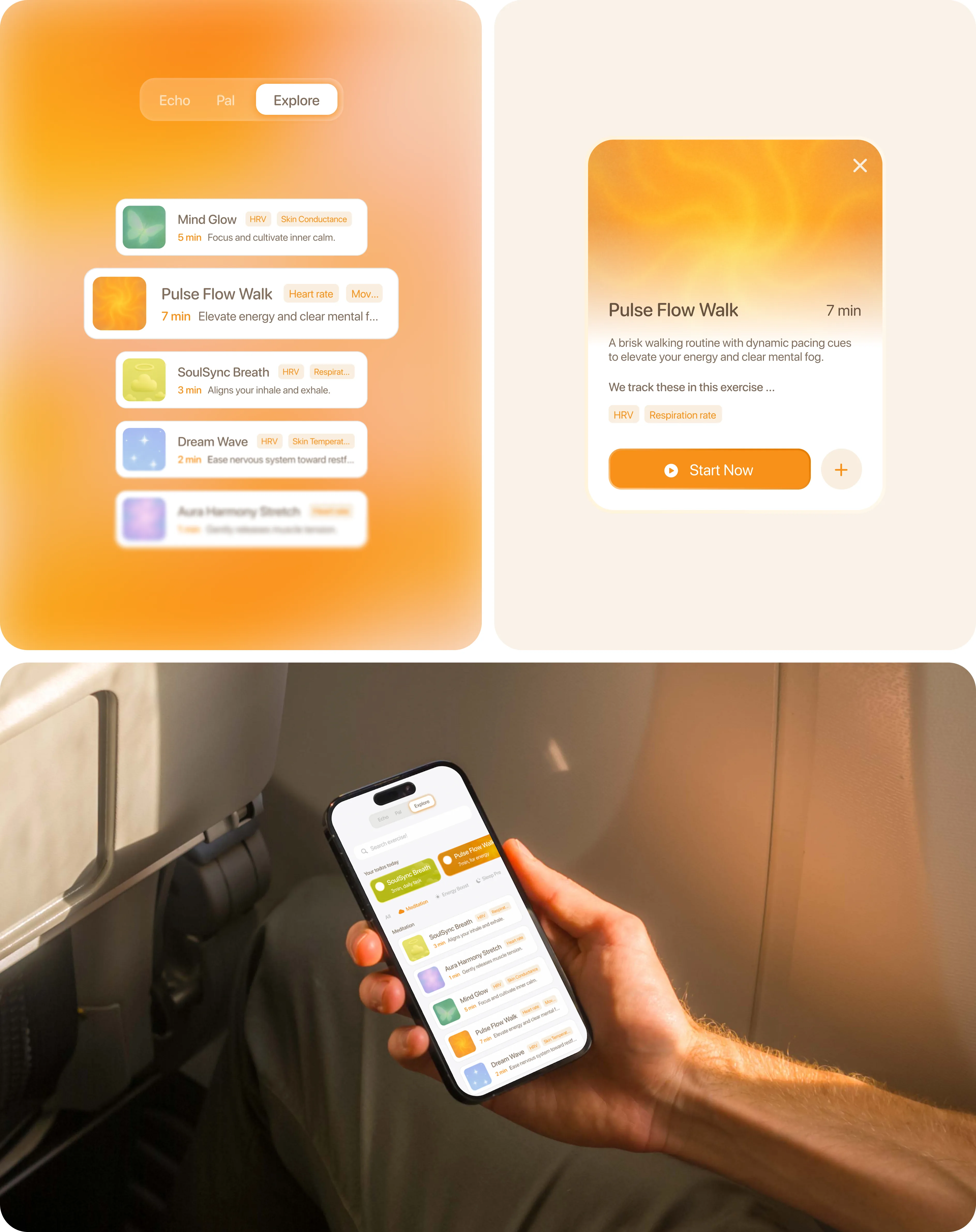 Lumi Bio-Warmth visual language